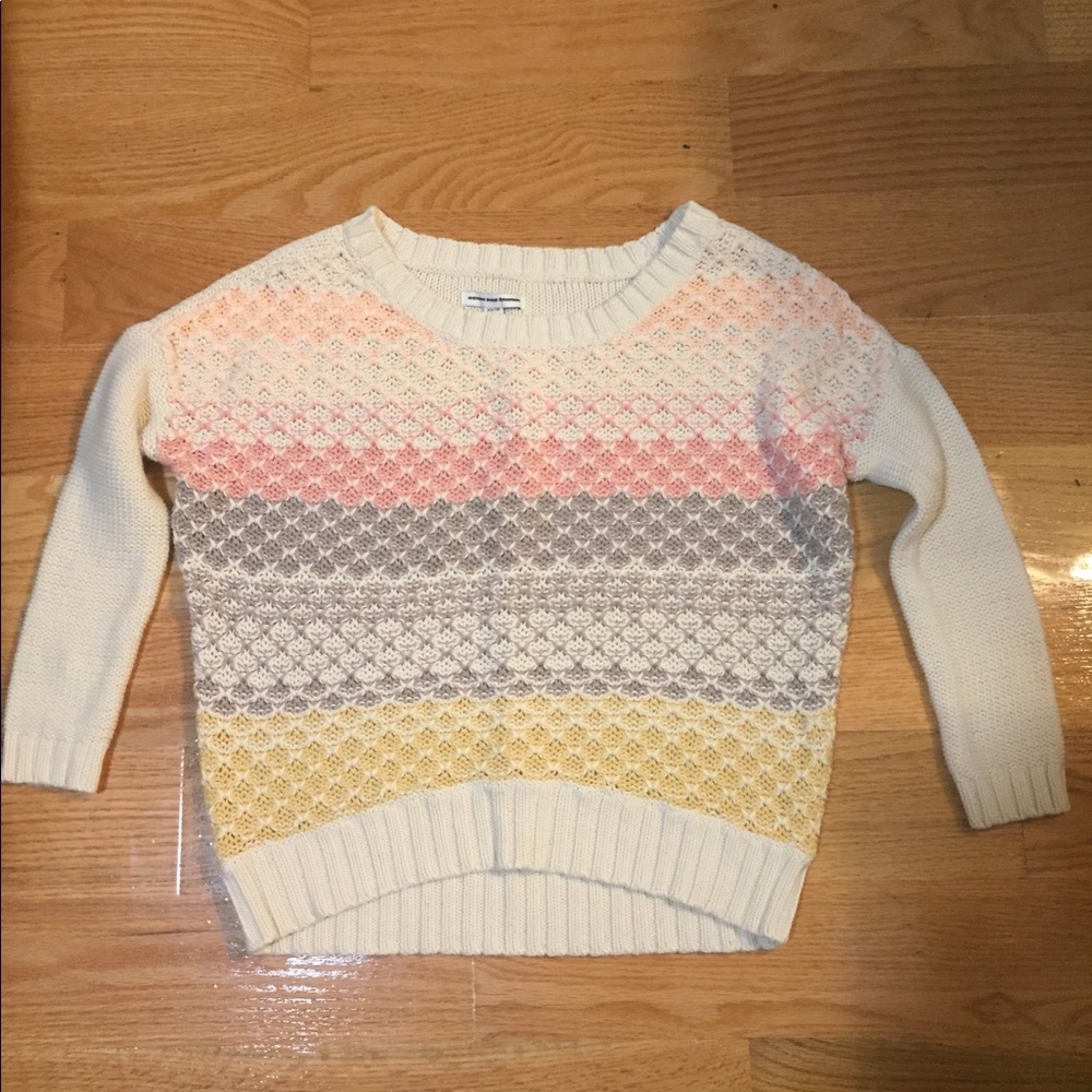 American Eagle Crop Sweater